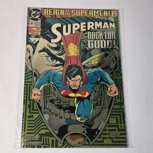 Comic / Superman Volume 2 #82 (82D) Chronium Cover / Reign of the Supermen Saga